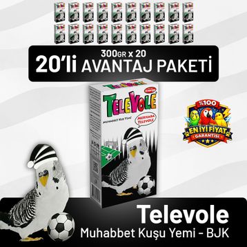Bird Food Energy Televole Bjk 20x300 gr Muhabbet Kuşu Yemi