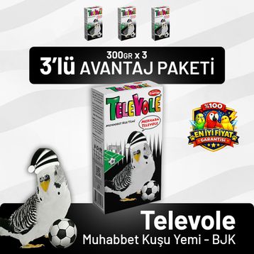 Bird Food Energy Televole Bjk 3x300 gr Muhabbet Kuşu Yemi
