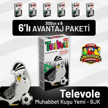 Bird Food Energy Televole Bjk 6x300 gr Muhabbet Kuşu Yemi