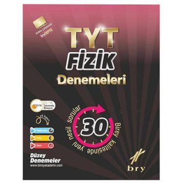 Birey Eğitim Yayınları Tyt Fizik 30'lu Deneme
