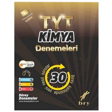 Birey Eğitim Yayınları TYT Kimya 30'lu Deneme