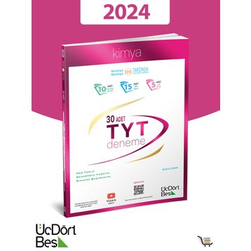 Birey Eğitim Yayınları TYT Kimya 30'lu Deneme