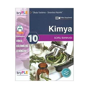 Birey PLE 10. Sınıf Kimya Soru Bankası Yeni Müfredata Uygun / Okula Yardımcı - Sınavlara Hazırlık (Kapak değişebilir)