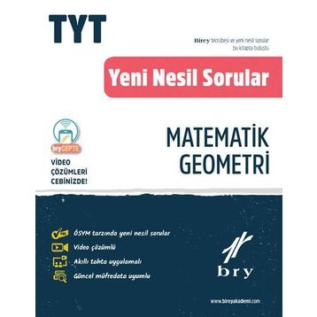 Birey Yayınları TYT Matematik Geometri Yeni Nesil Sorular