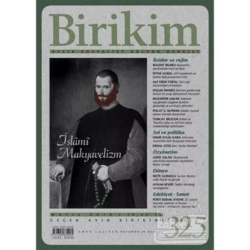 Birikim Aylık Sosyalist Kültür Dergisi Sayı: 325 Mayıs 2016