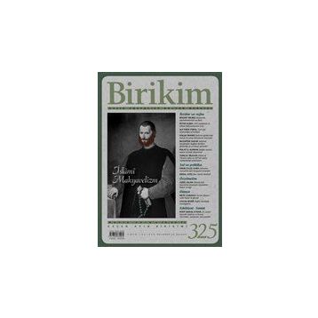 Birikim Aylık Sosyalist Kültür Dergisi Sayı: 325 Mayıs 2016