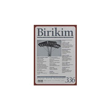 Birikim Aylık Sosyalist Kültür Dergisi Sayı: 336 Nisan 2017