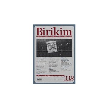 Birikim Aylık Sosyalist Kültür Dergisi Sayı: 338 Haziran 2017