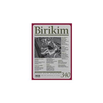 Birikim Aylık Sosyalist Kültür Dergisi Sayı: 340 Ağustos 2017