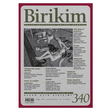 Birikim Aylık Sosyalist Kültür Dergisi Sayı: 340 Ağustos 2017