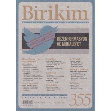 Birikim Dergisi Sayı: 355 - Kolektif