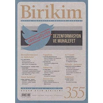 Birikim Dergisi Sayı: 355 - Kolektif
