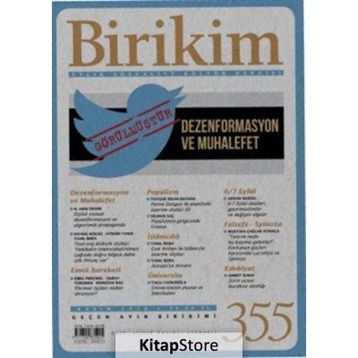 Birikim Dergisi Sayı: 355 - Kolektif