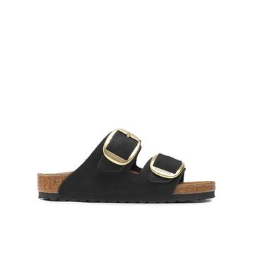 Birkenstock 1023239 Arizona Big Buckle Siyah Kadın Terlik