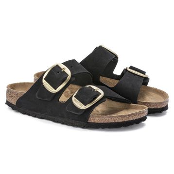Birkenstock 1023239 Arizona Big Buckle Siyah Kadın Terlik