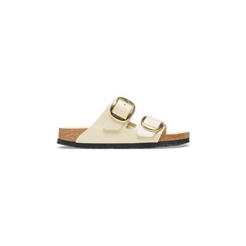 Birkenstock 1026128 Bej Arizona Big Buckle Nl High Shine Kadın Terlik