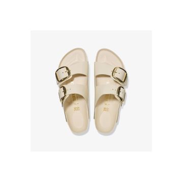 Birkenstock 1026128 Bej Arizona Big Buckle Nl High Shine Kadın Terlik