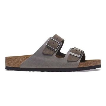 Birkenstock 1029167 Arizona VL Leoi Gri Erkek Sandalet Terlik