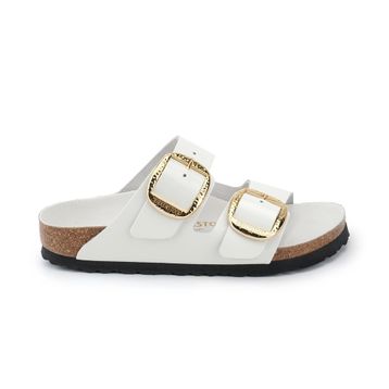Birkenstock 1029520 Arizona Big Buckle Beyaz Kadın Terlik