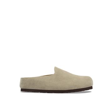 Birkenstock Amsterdam Wrapped 1032550 Taupe Vizon Süet Deri Unisex Terlik