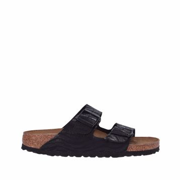 Birkenstock Arizona 1029560 Zebra Black Siyah Zebra Desenli Kadın Çift Bantlı Terlik