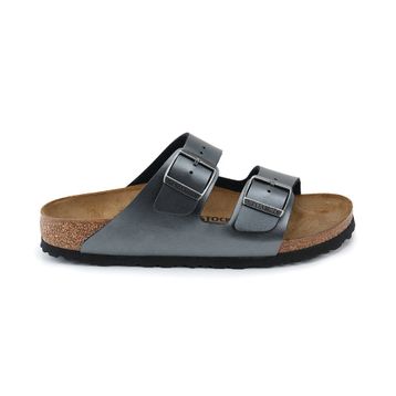 Birkenstock Arizona BF Metallic 1029224 Metallic Black Metalik Siyah Kadın Terlik