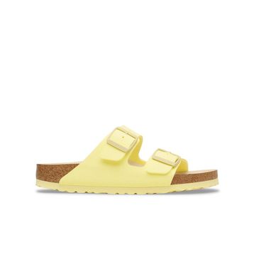 Birkenstock Arizona BF Nubuck 1031505 Popcorn Açık Sarı Unisex Çift Bantlı Terlik