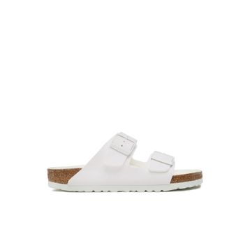 Birkenstock Arizona BF Triples 1019061 White Beyaz Birko-Flor Unisex Çift Bantlı Terlik