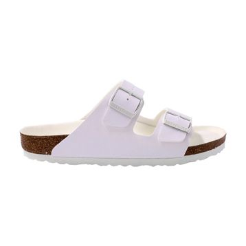 Birkenstock Arizona BF Triples 1019061 White Beyaz Birko-Flor Unisex Çift Bantlı Terlik