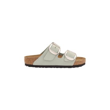 Birkenstock Arizona Big Buckle 1029291 Pure Sage Adaçayı Yeşili Nubuk Deri Kadın Çift Bantlı Terlik