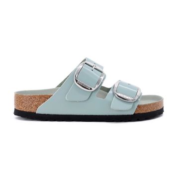 Birkenstock Arizona Big Buckle High Shine 1031871 Pure Sage Su Yeşili Rugan Deri Kadın Terlik