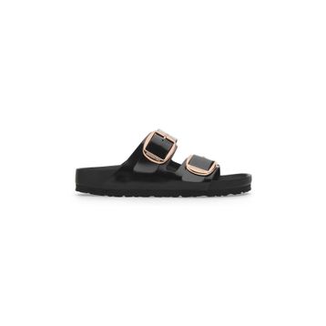 Birkenstock Arizona Big Buckle NL High Shine EXQ 1027840 Black Siyah Kadın Terlik