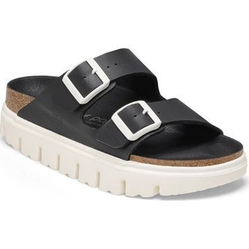 Birkenstock Arizona Chunky BF 1025304 Siyah Beyaz Kadın Terlik