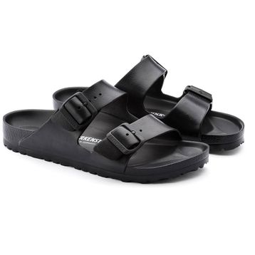 Birkenstock Arizona EVA 0129423 Black Siyah Kadın Çift Bantlı Terlik