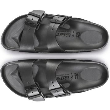 Birkenstock Arizona EVA Metallic 1001497 Anthracite Antrasit Unisex Çift Bantlı Terlik