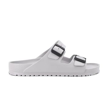 Birkenstock Arizona EVA Stealth Buckle 1029791 Stone Coin/Black Gri-Siyah Erkek Terlik