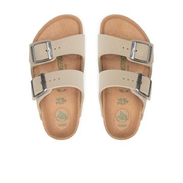 Birkenstock Arizona Kids BF Earthy Vegan 1023408 Faded Khaki Haki Çocuk Terlik