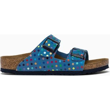 Birkenstock Arizona Kids MF Digital Dots 1024343 Sky Blue Açık Mavi Çocuk Terlik