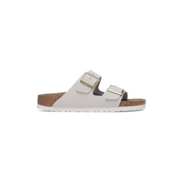 Birkenstock Arizona NU 1029475 Antique White Ekru Nubuk Deri Kadın Terlik