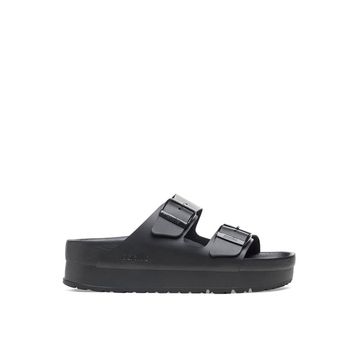 Birkenstock Arizona Platform Flex NL EXQ 1026918 Black Siyah Kadın Terlik