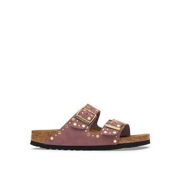 Birkenstock Arizona Rivets 1032876 Pepper Gri Süet Deri Unisex Terlik