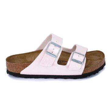 Birkenstock Arizona Saffiano Iridescent 1029500 Light Rose Açık Pembe Kadın Terlik