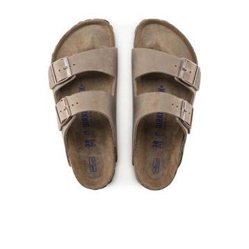 Birkenstock Arizona SFB LEOI 552813 Tobacco Brown Kahverengi Unisex Terlik
