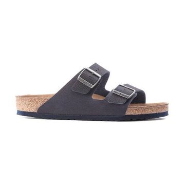 Birkenstock Arizona SYN Desert Dust Vegan 1023150 Indigo Blue Lacivert Mikrofiber Erkek Çift Bantlı Terlik