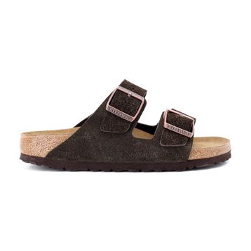 Birkenstock Arizona VL 1027083 Faded Khaki Haki Süet Unisex Terlik