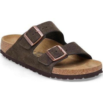 Birkenstock Arizona VL 1027083 Faded Khaki Haki Süet Unisex Terlik