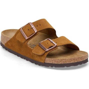Birkenstock Arizona VL 1027162 Mink Vizon Süet Unisex Çift Bantlı Terlik