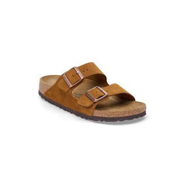 Birkenstock Arizona VL 1027162 Mink Vizon Süet Unisex Çift Bantlı Terlik
