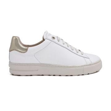 Birkenstock Bend Low 1030042 White Metallic Rose Beyaz Rose Gold Deri Unisex Günlük Ayakkabı