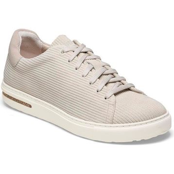 Birkenstock Bend Low Cord VL 1025578 Corduroy Antique White Kırık Beyaz Süet Deri Unisex Günlük Ayakkabı